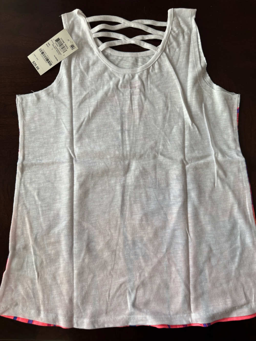Kids Palm Tree Sunset Tank - Picture 2 of 3